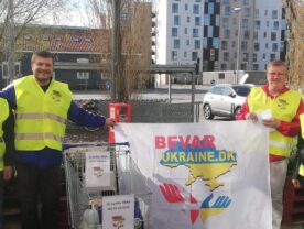 bevar samler mad til Ukraine