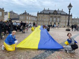 tour de france ukrainsk flag